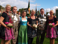 Königs- und Kronprinzenpaar der Bruderschaft